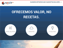 Tablet Screenshot of nex-it.biz